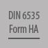 DIN 6535 Form HA