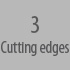 3 cutting edges
