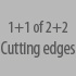 1+1 or 2+2 cutting edges